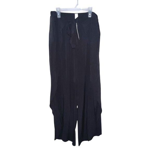 Halara Breezeful High Waisted Tie Front Palazzo Flowy Casual Pants Sz Medium Wom - Picture 8 of 16